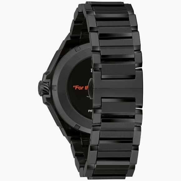 Bulova Men\'s Marc Anthony Precisionist Quartz Date Black Watch 45MM 98D183 main image 3